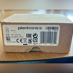 Plantronics —Electronic Hook Switch (EHS) APU-76